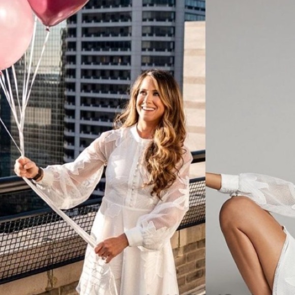 Anthropologie Sabine Embroidered Mini Dress - Picture 3 of 7